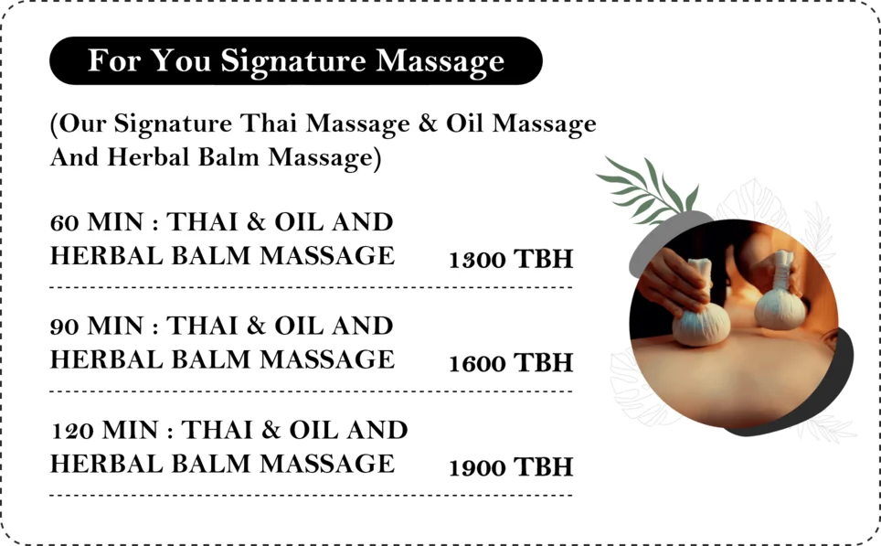 For You Signature Massage