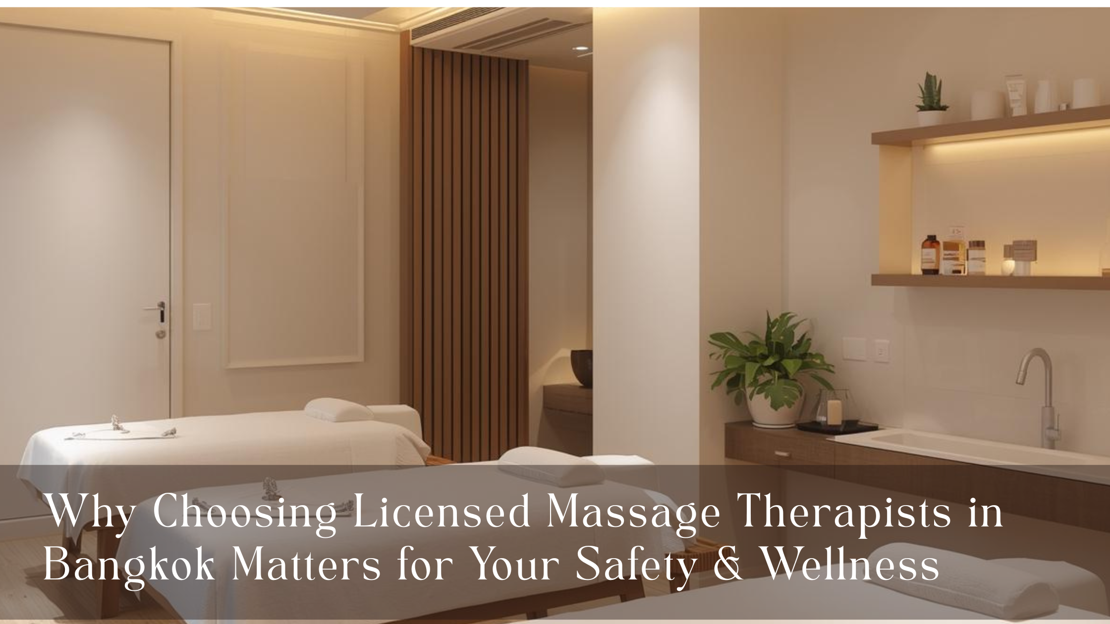 Why Choosing Licensed Massage Therapists in Bangkok Matters for Your Safety & Wellness